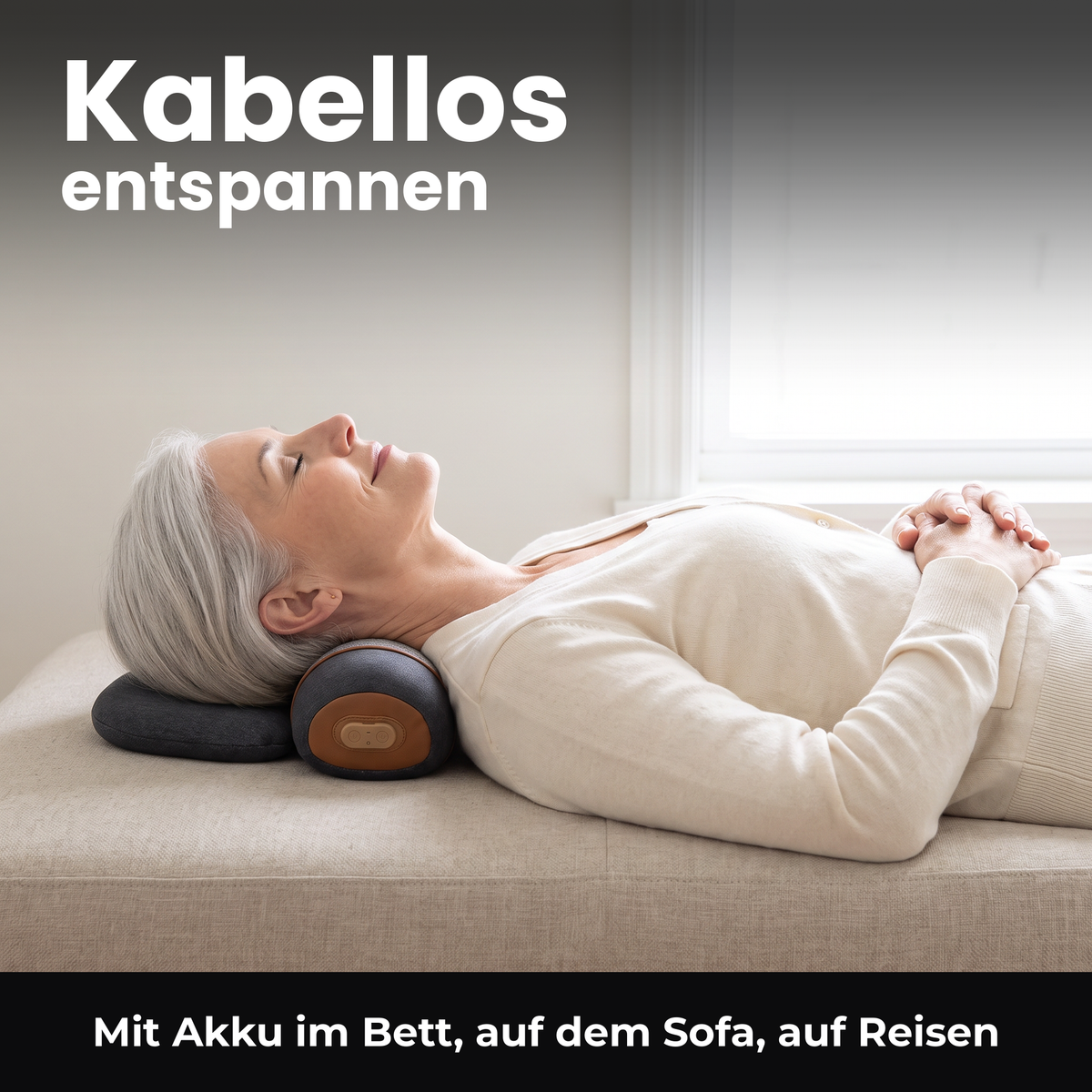 Kabellos entspannen mit Akku