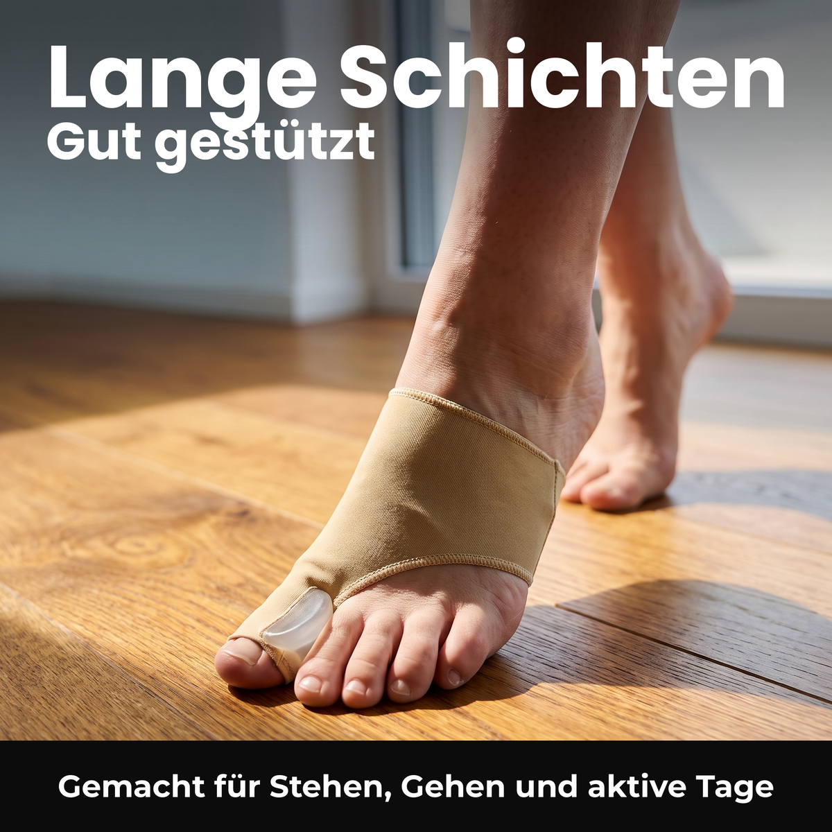 Halt für lange Schichten, Spaziergänge und aktive Tage