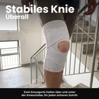 Voria KneeEase Kreuzgurte für ein stabiles Knie überall