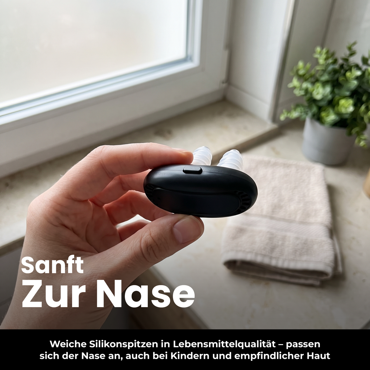 Voria PureAir Nasenclip — Sanft zur Nase